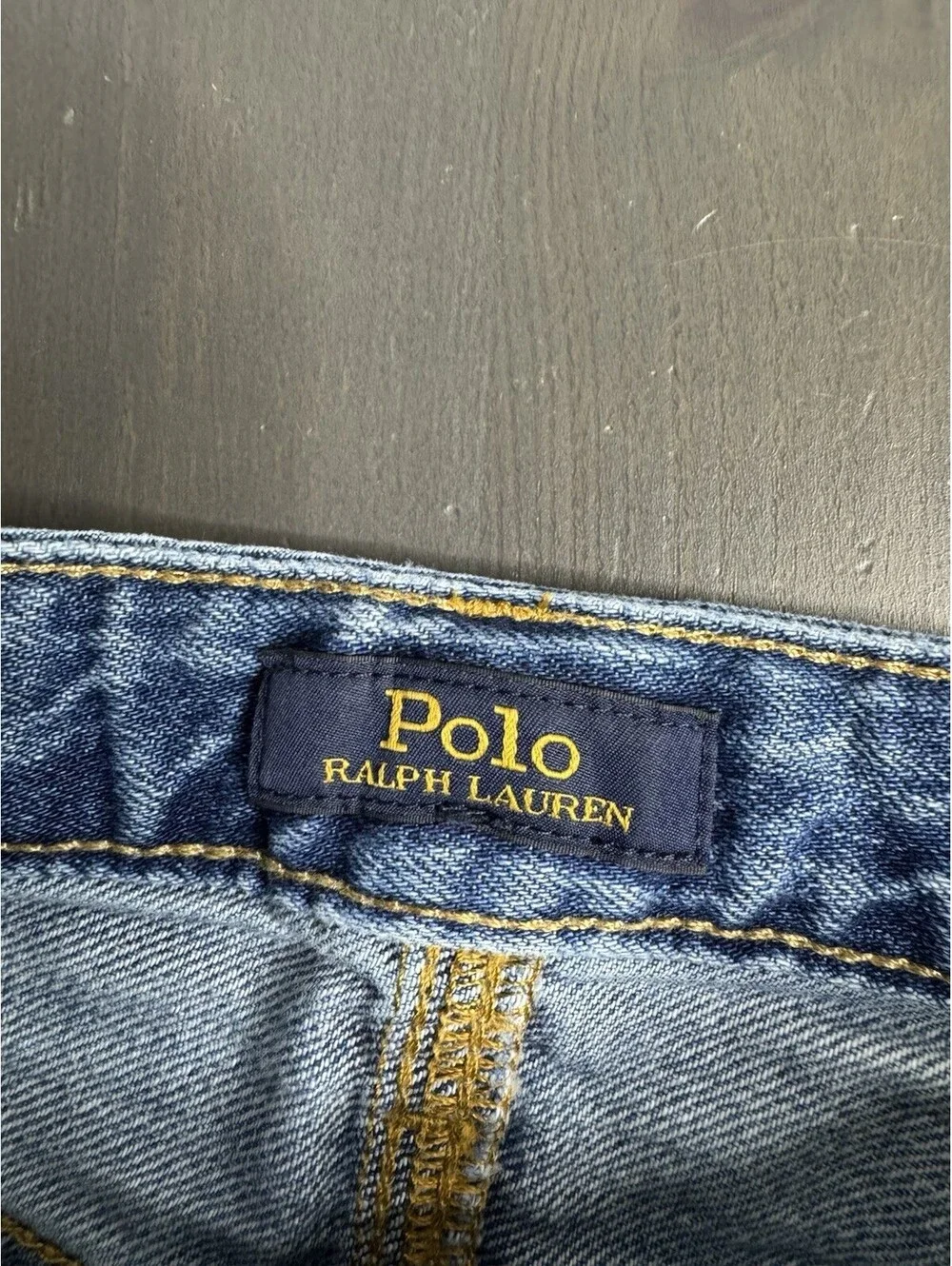 Polo Ralph Lauren Shorts Girl’s Blue Denim Patchwork